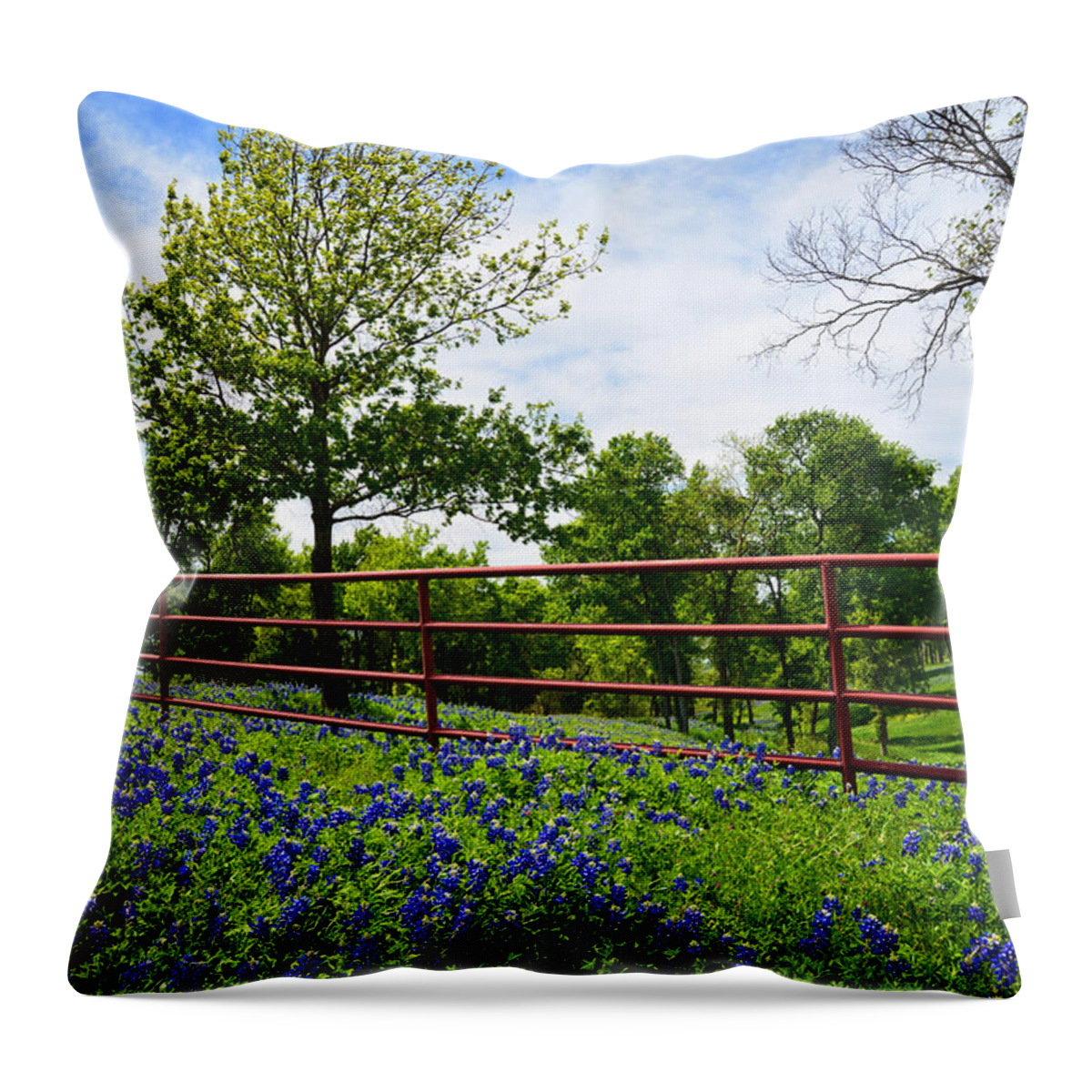 Wild Throw Pillow featuring the photograph For the Love of Spring #2 by Lynn Bauer