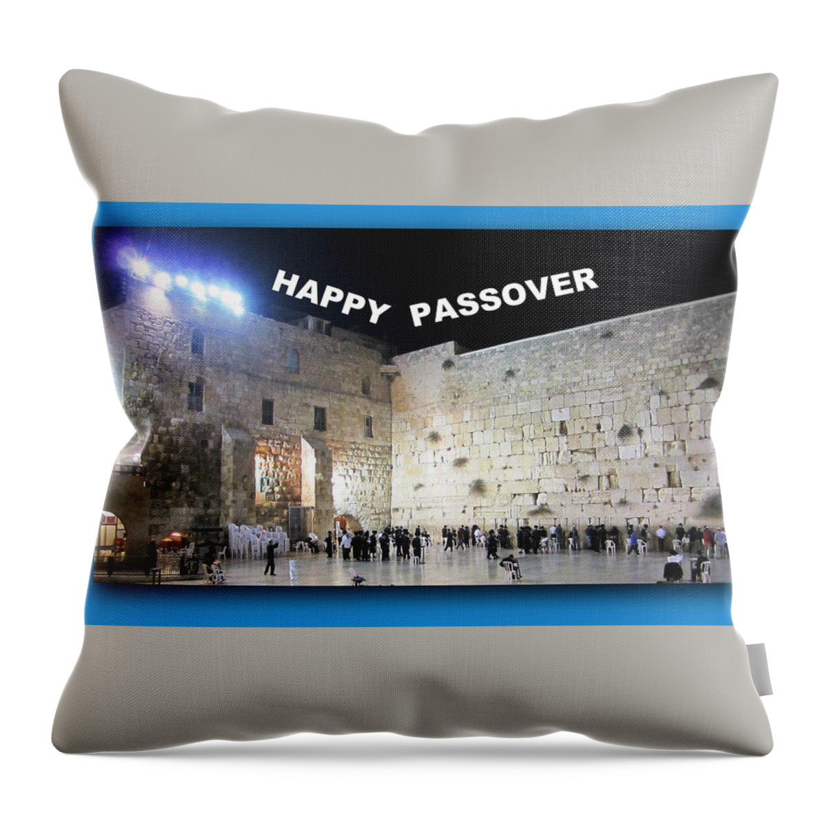Passover Throw Pillow featuring the photograph Happy Passover #2 by John Shiron