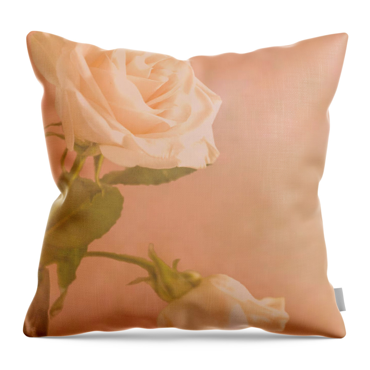 Love Whispers Softly Throw Pillow featuring the photograph Love Whispers Softly by Sandi Mikuse