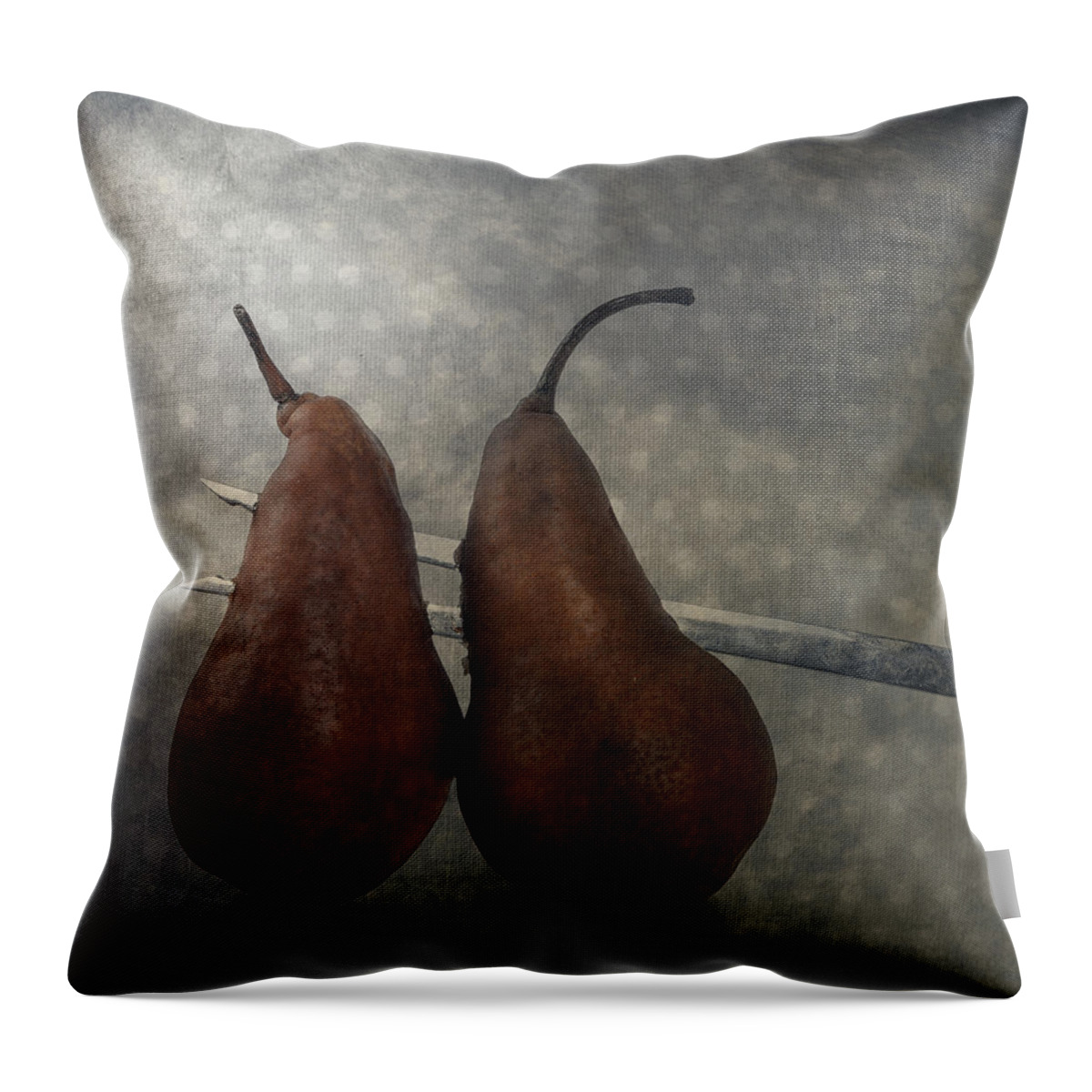 Pear Throw Pillow featuring the photograph Pears #2 by Joana Kruse