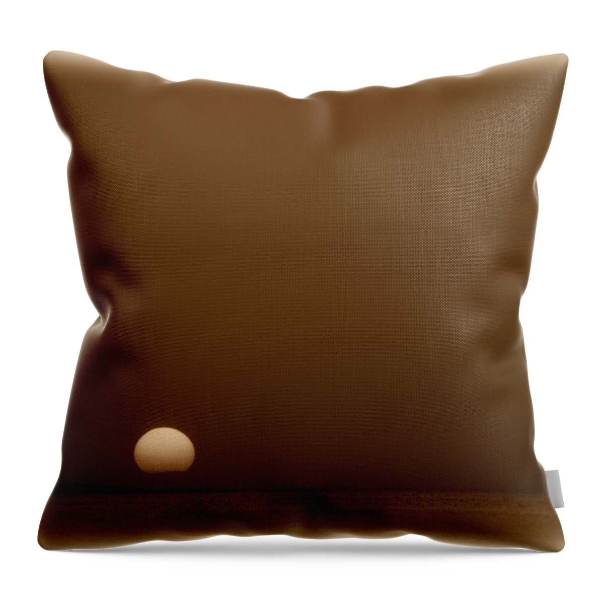 Beach Throw Pillow featuring the photograph Setting Sun on Lake Sam Rayburn #1 by Max Mullins
