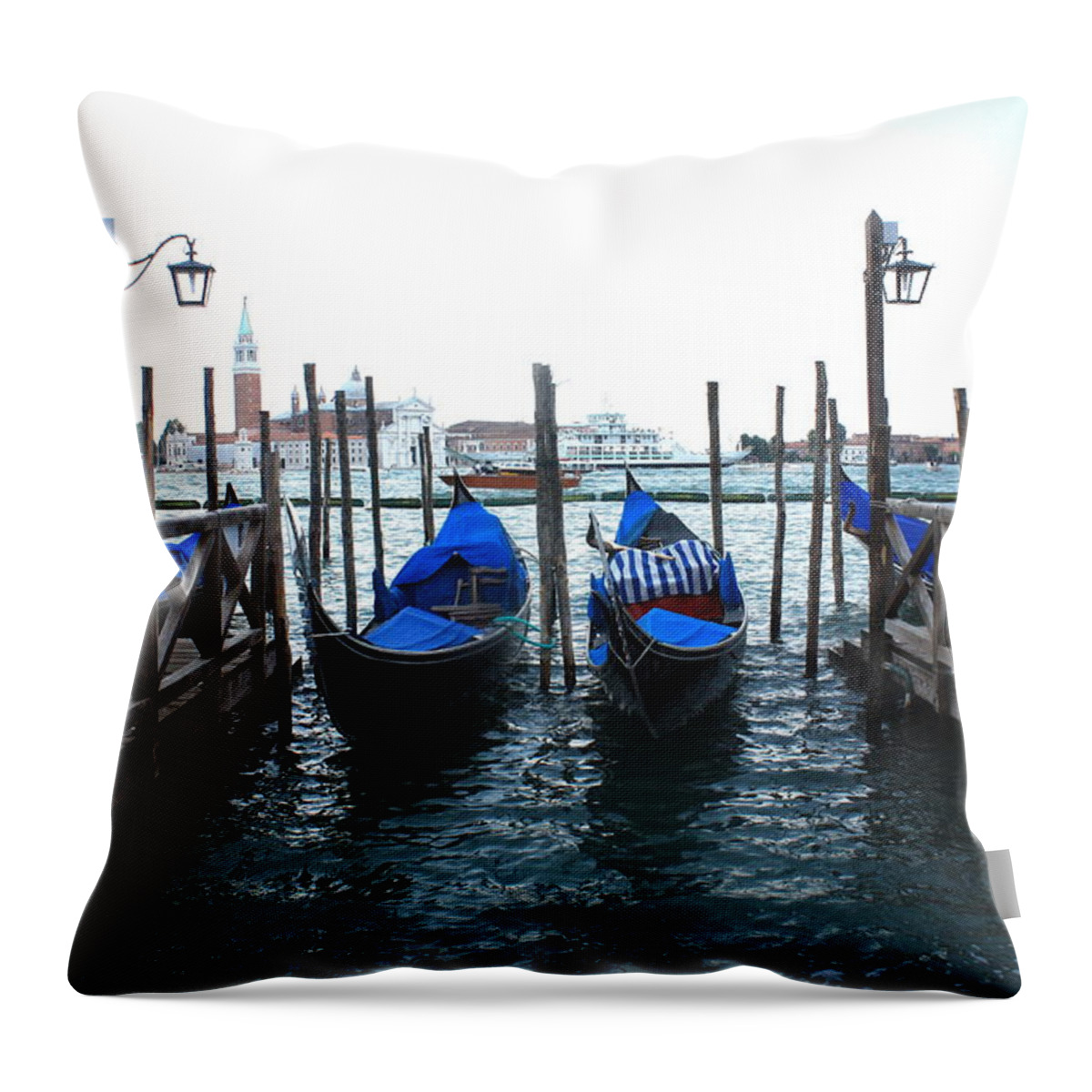 Venice Throw Pillow featuring the photograph Venice Italy #1 by Jean Walker