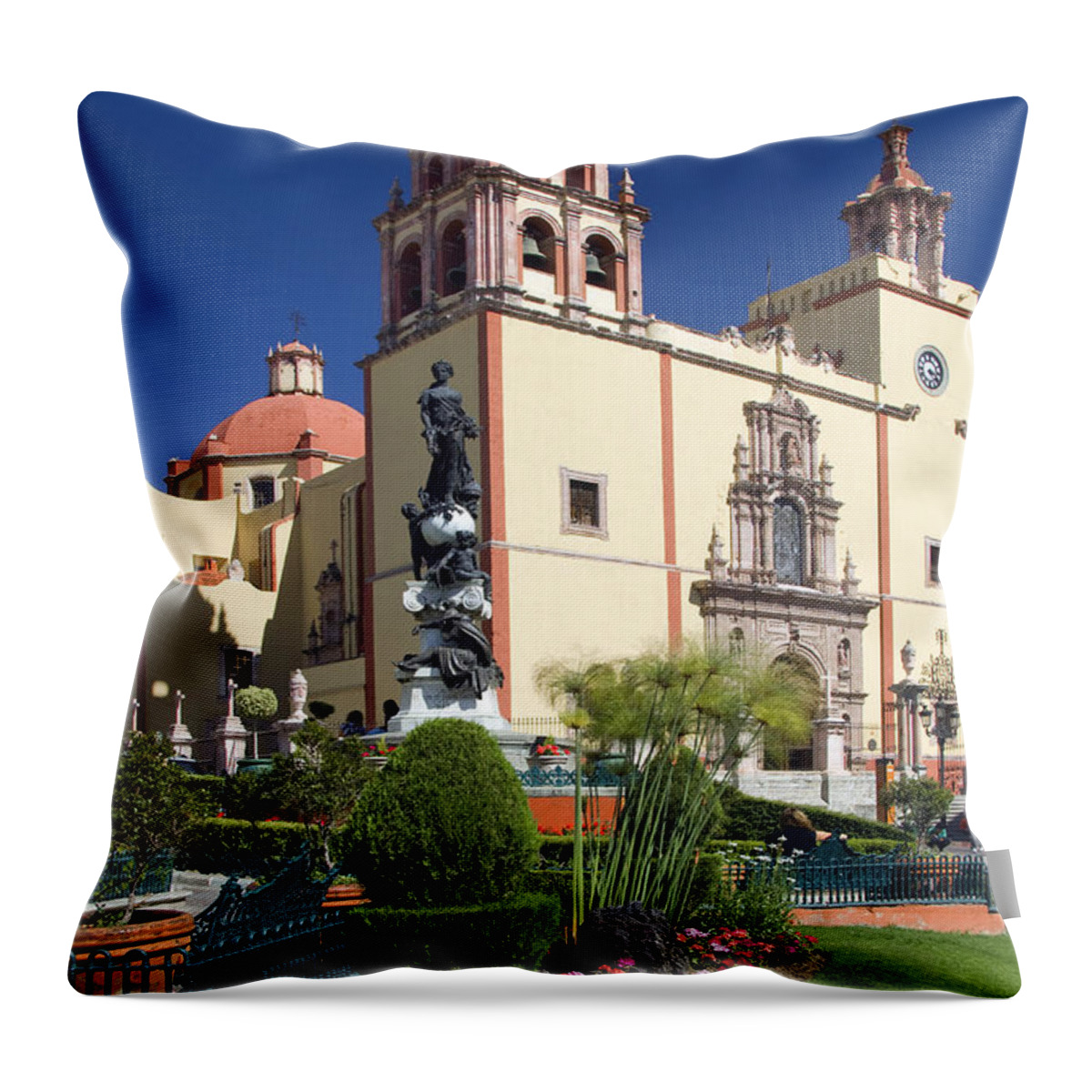 Guanajuato Throw Pillow featuring the photograph Guanajuato, Mexico #20 by John Shaw