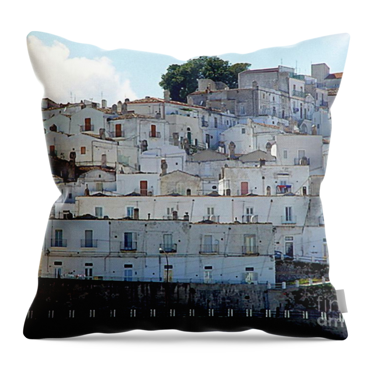 Monte S. Angelo Throw Pillow featuring the photograph Monte S. Angelo #29 by Archangelus Gallery