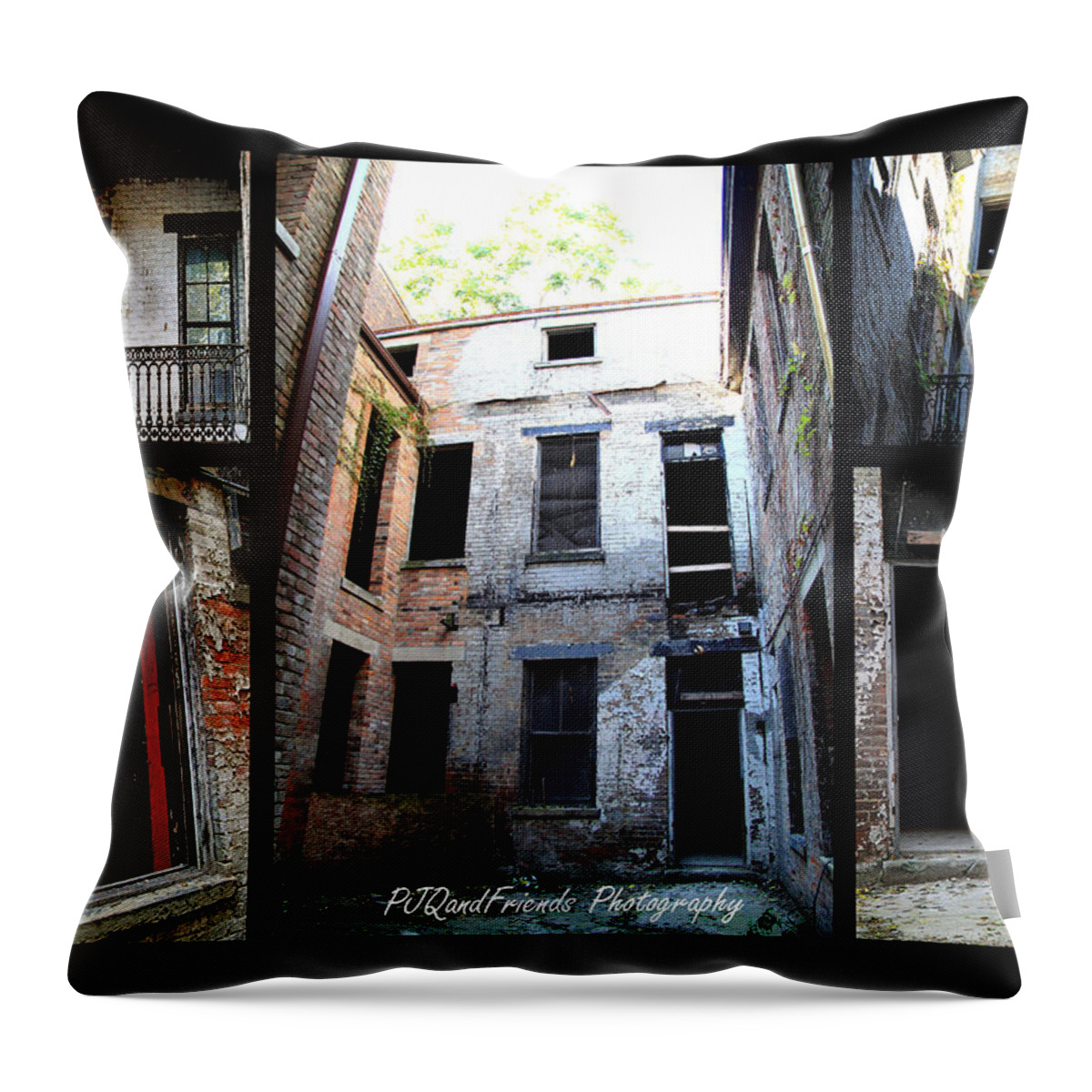 City Walk - Over-the-rhine Throw Pillow featuring the photograph City Walk - Over-the-Rhine #3 by PJQandFriends Photography