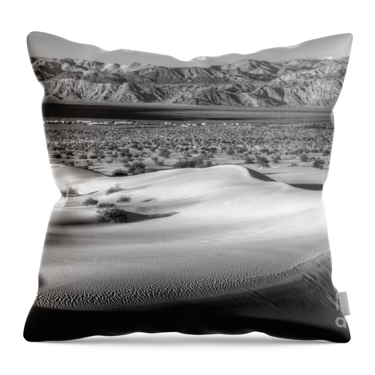 Death Valley Throw Pillow featuring the photograph Death Valley #45 by Marc Bittan