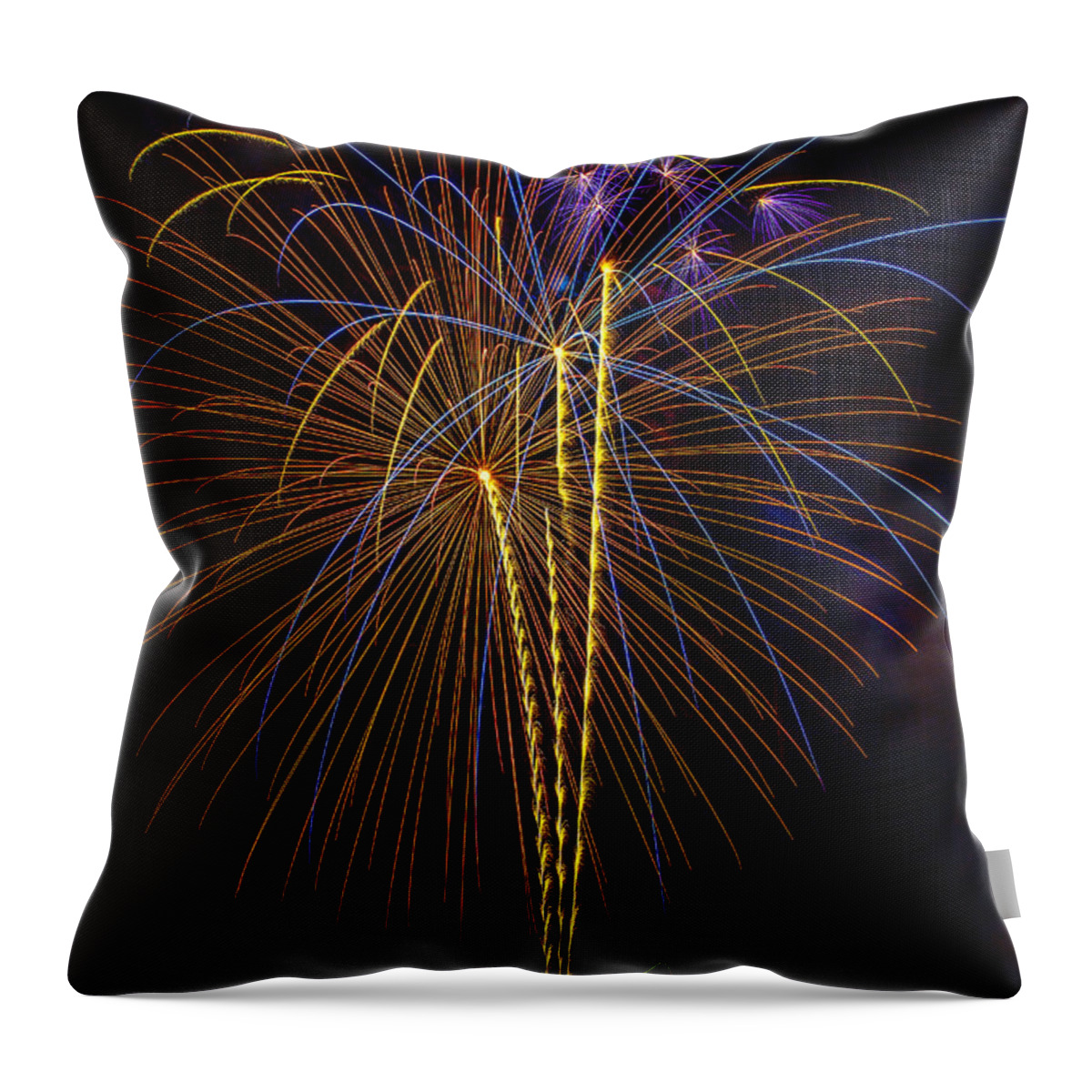 4th Of July Throw Pillow featuring the photograph 4th July #14 by Diana Powell
