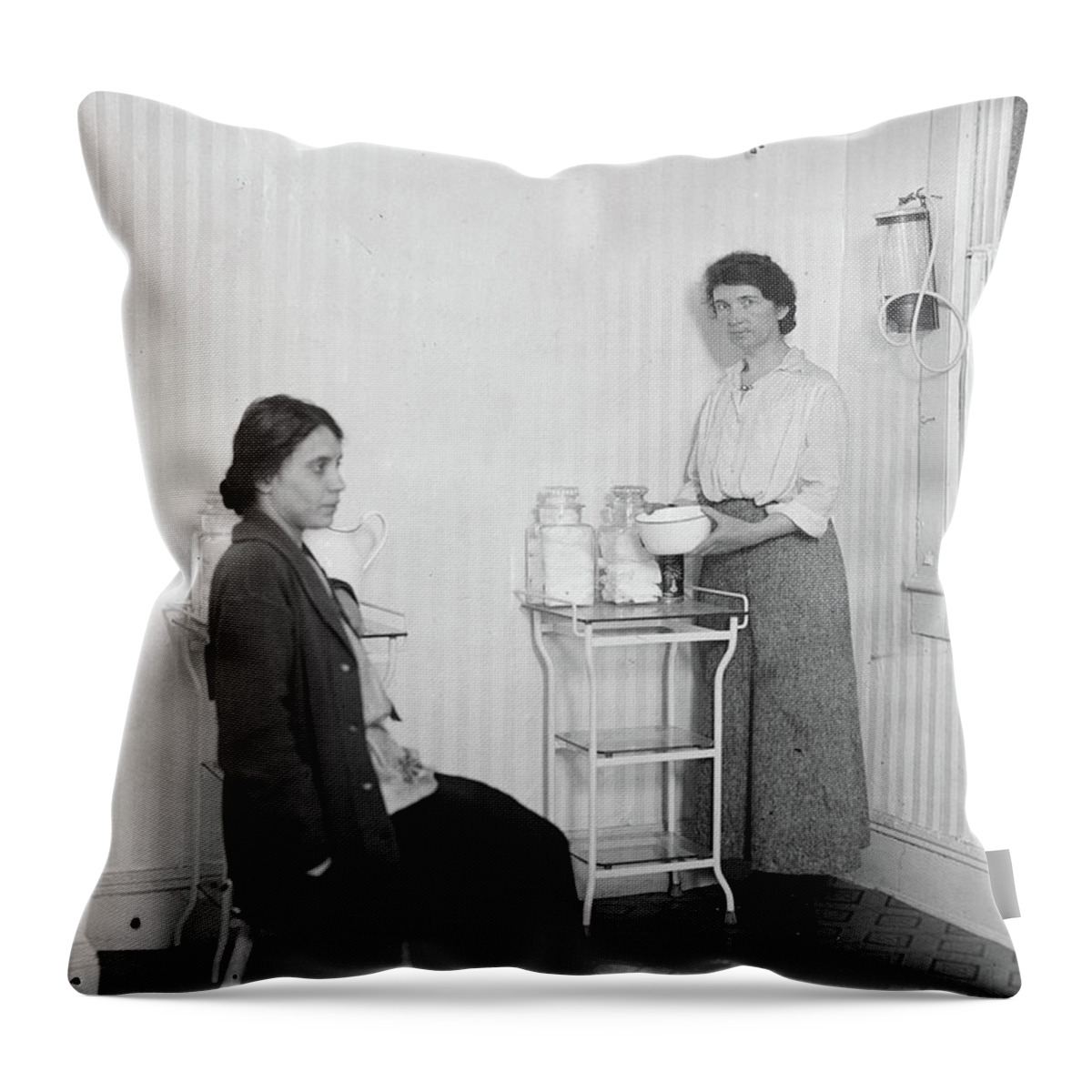 1920 Throw Pillow featuring the photograph Margaret Sanger (1879-1966) #5 by Granger