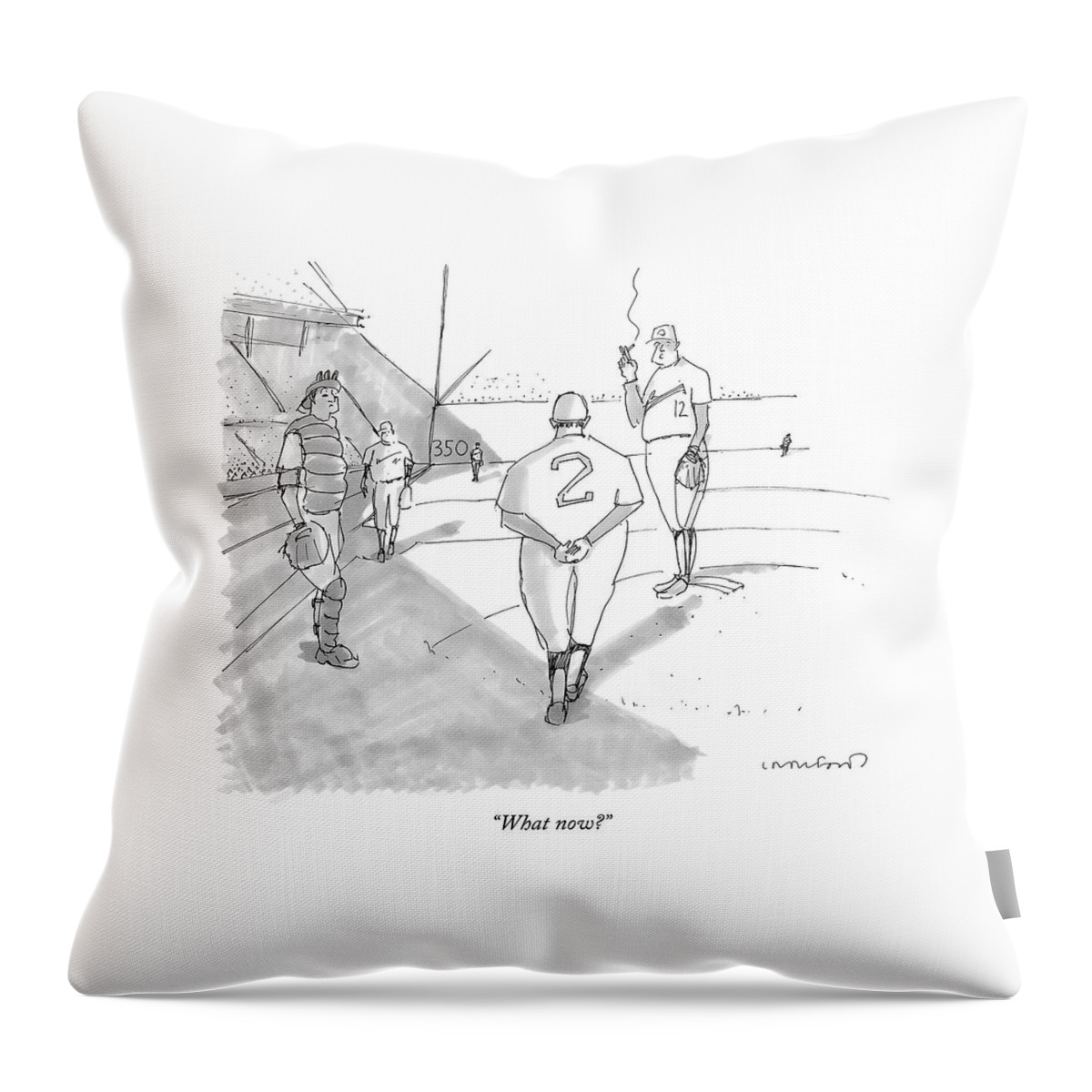 What Now? Throw Pillow