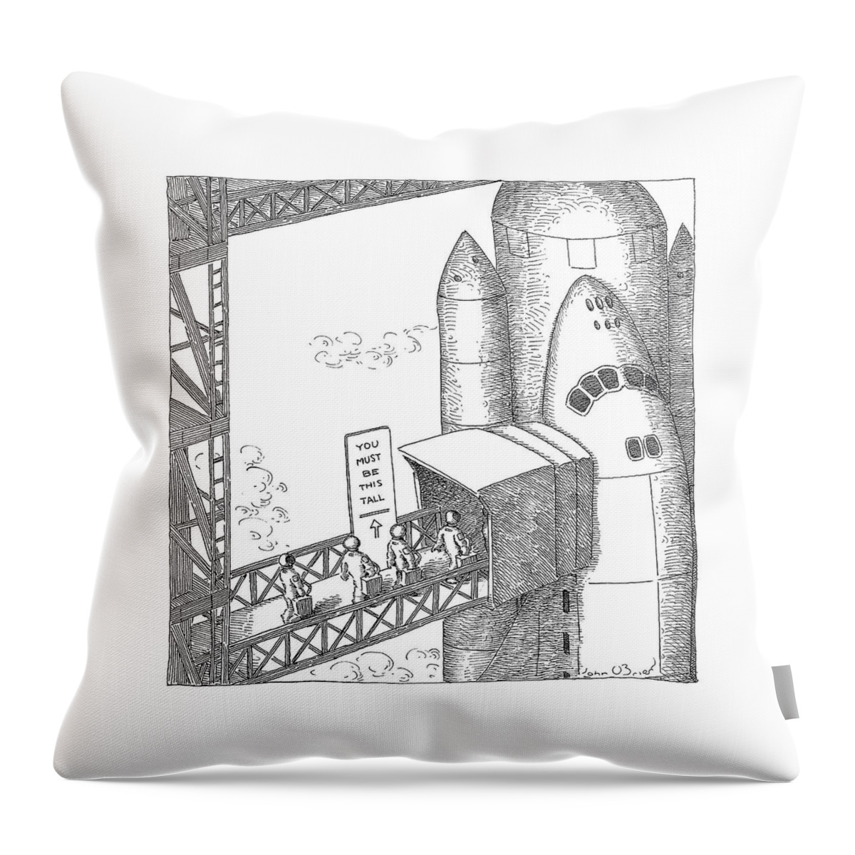 New Yorker January 10th, 2005 Throw Pillow
