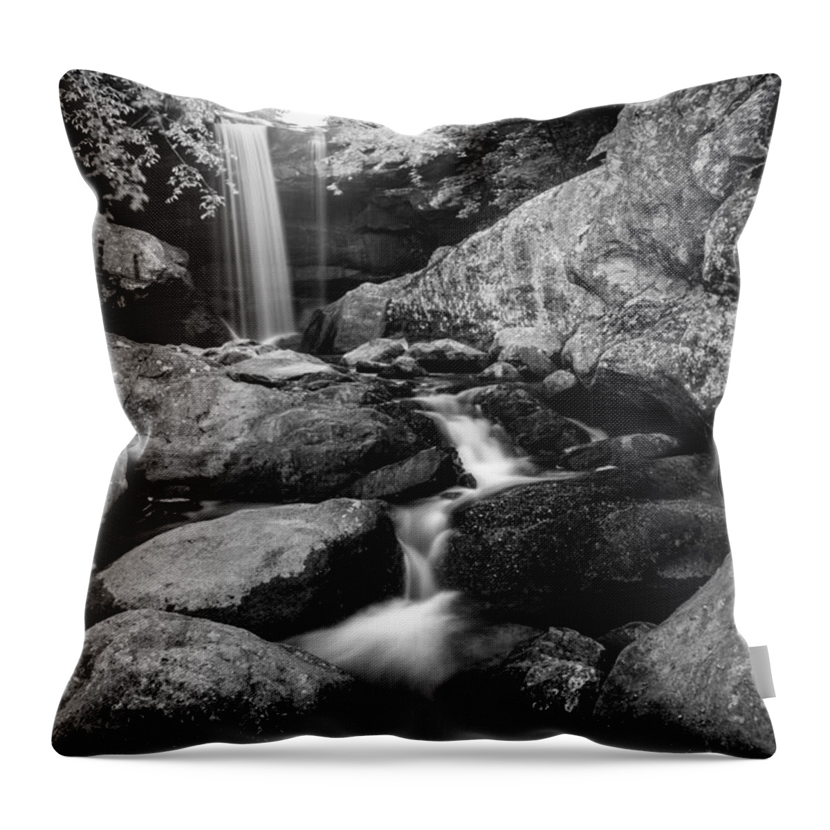 America Throw Pillow featuring the photograph Eagle falls #7 by Alexey Stiop