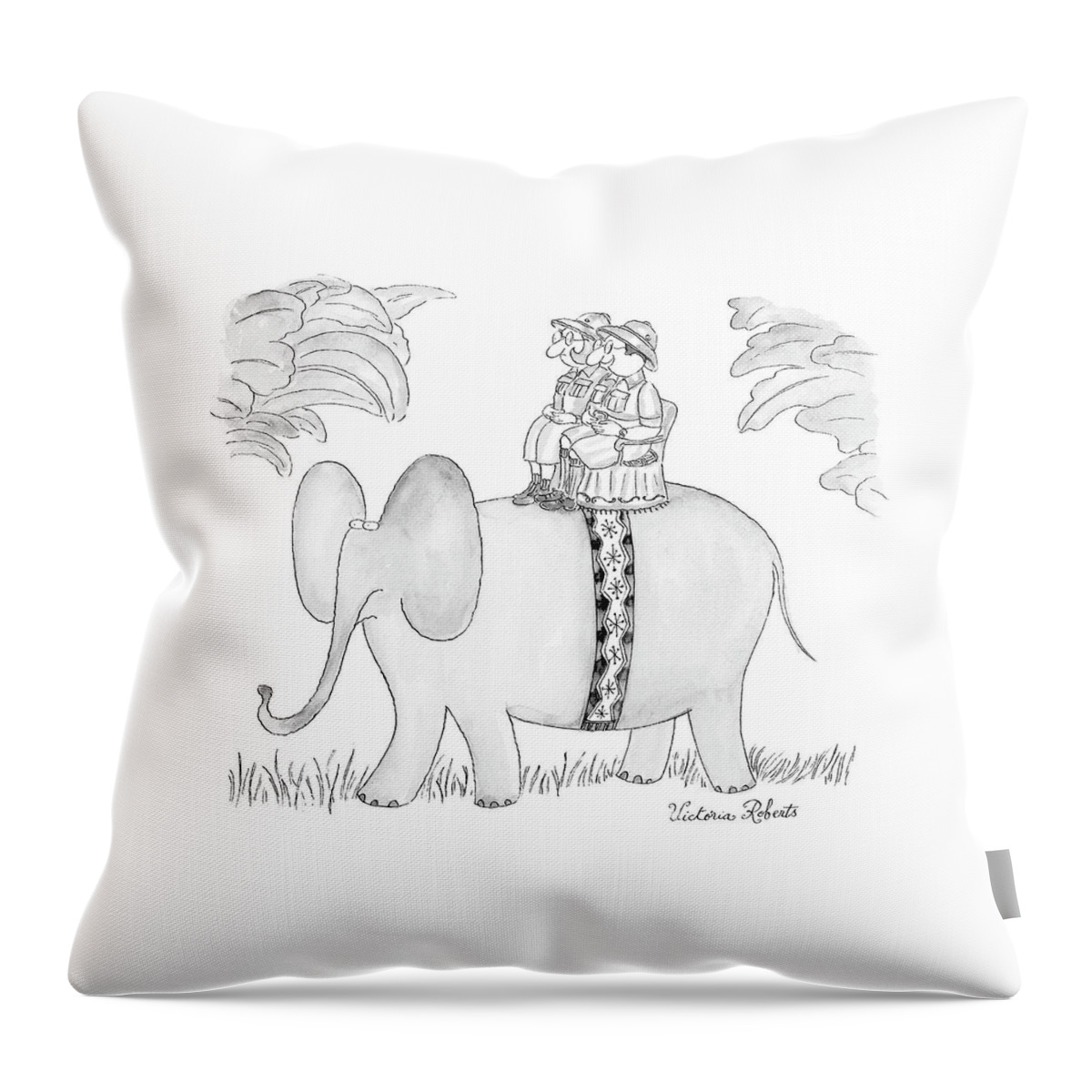 Well, Now We Know What The World Looks Like Throw Pillow