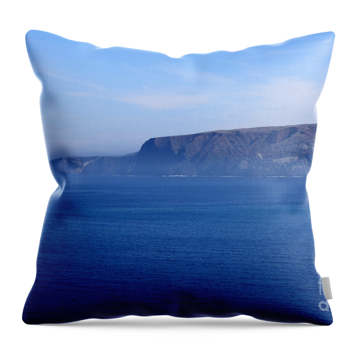 Cruz Throw Pillow featuring the photograph Santa Cruz Island #8 by Henrik Lehnerer