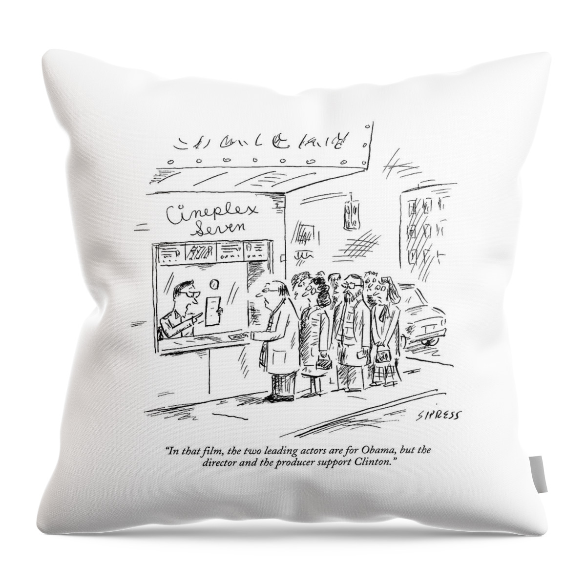 In That Film Throw Pillow