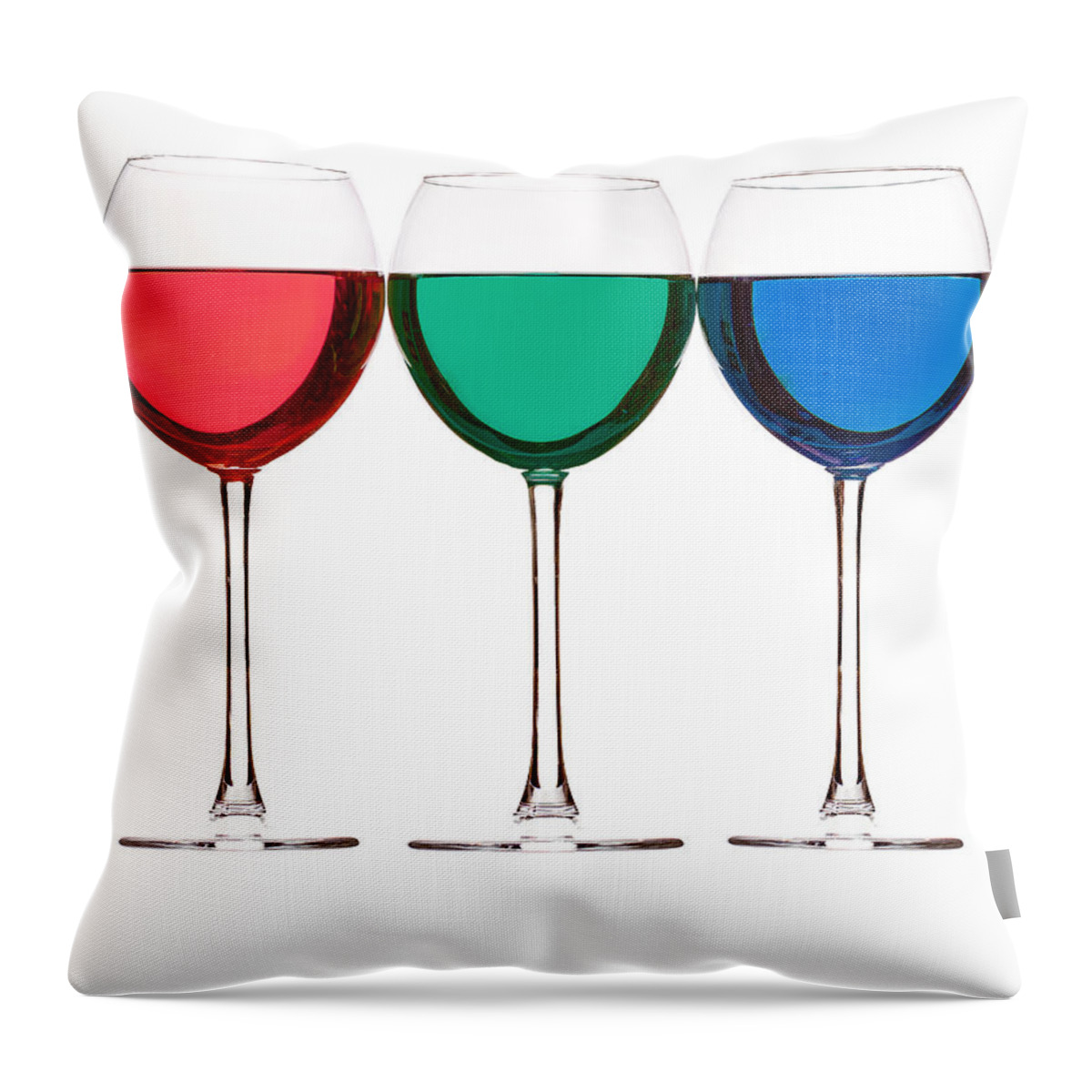 Alcohol Throw Pillow featuring the photograph Colorful Drinks #9 by Peter Lakomy