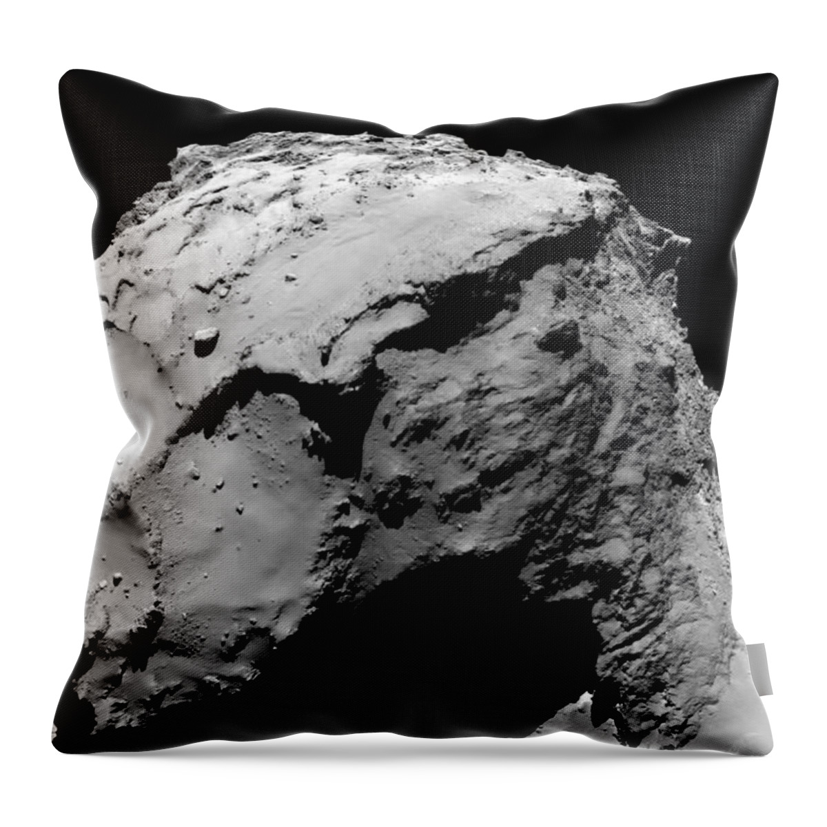 Comet Throw Pillow featuring the photograph Comet 67pchuryumov-gerasimenko #9 by Science Source