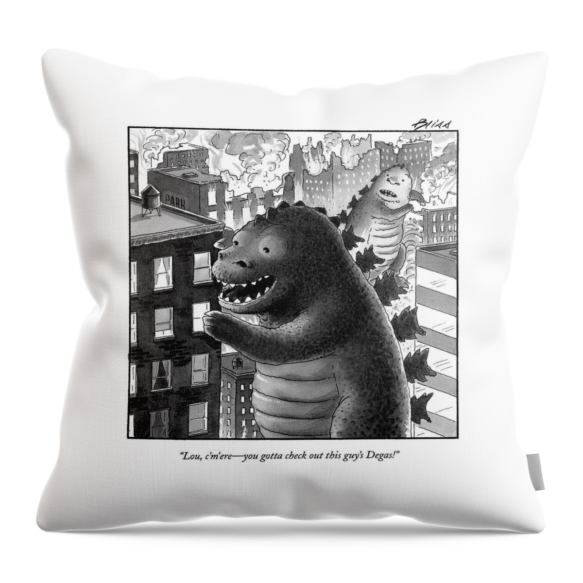 Lou, C'm'ere - You Gotta Check Out This Guy's Throw Pillow
