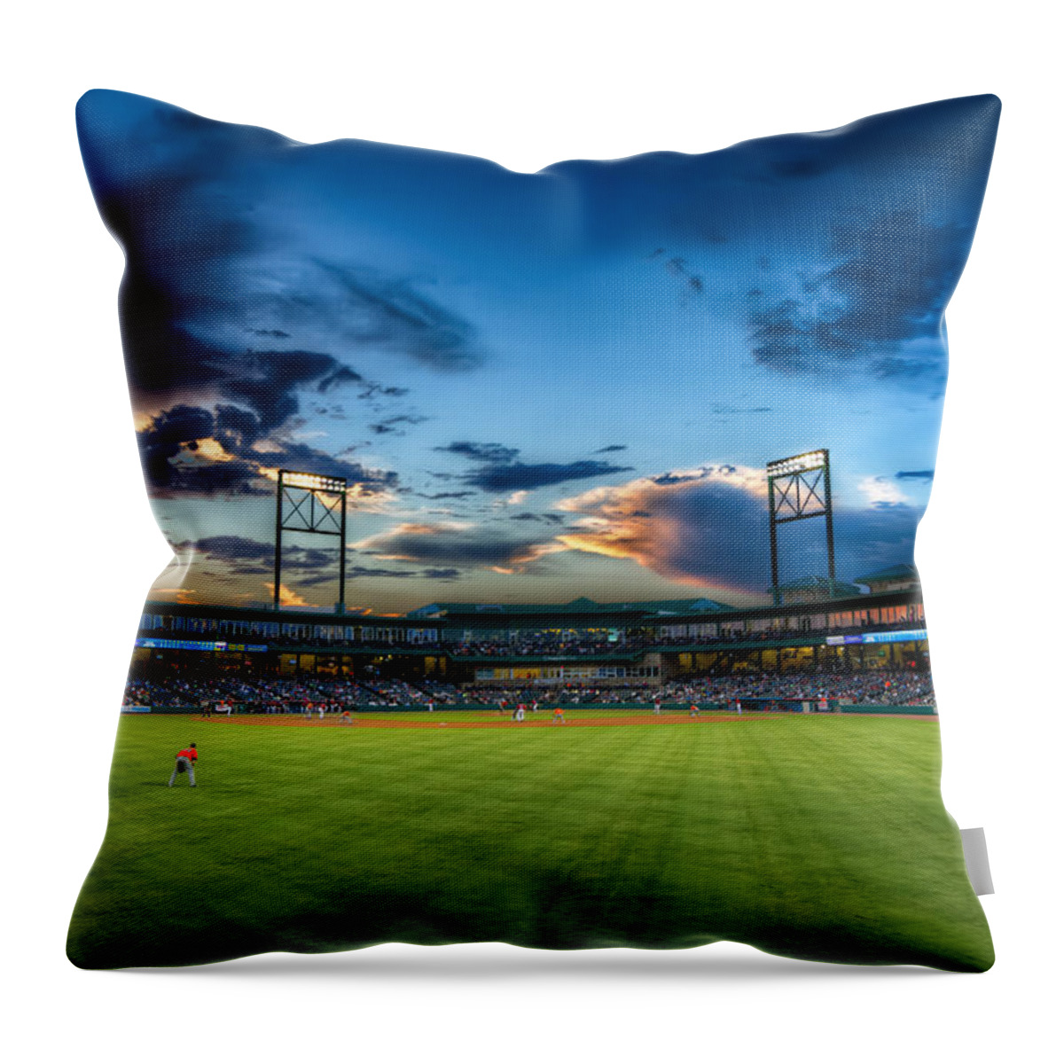 2014 Throw Pillow featuring the photograph A Constellation Sunset 2014 by Tim Stanley