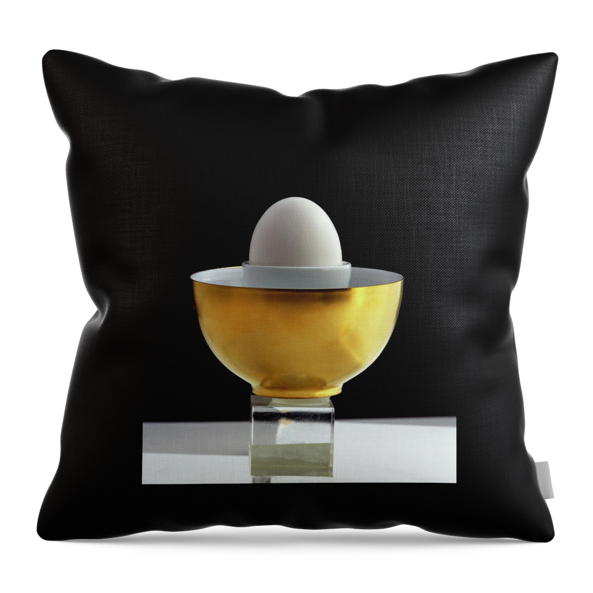 A Matroschka Eggcup Throw Pillow