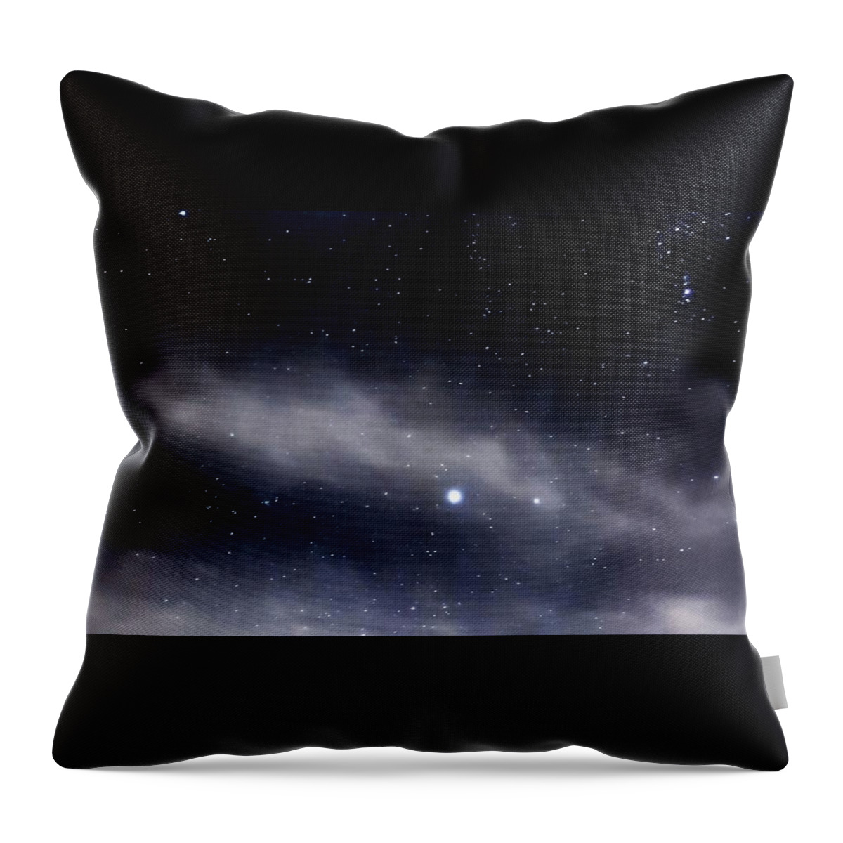 Space Throw Pillow featuring the photograph AboVE by Angela J Wright