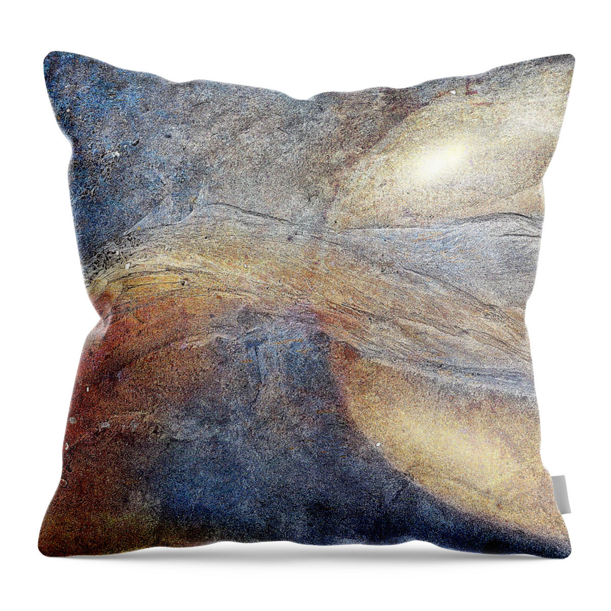 Digital Throw Pillow featuring the digital art Abstract 9 by Rick Mosher