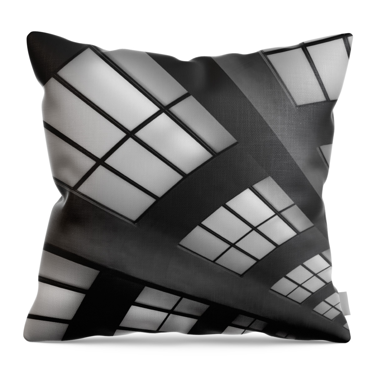 Light Throw Pillow featuring the photograph Abstract - Light Before the End of the Tunnel by Richard Reeve