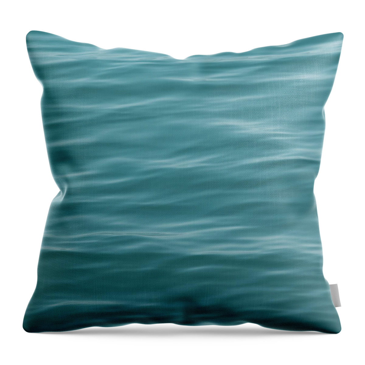 Tranquility Throw Pillow featuring the photograph Abstract Patterns In Nature - Water by Yuko Yamada