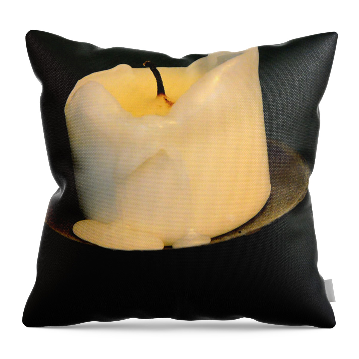 Newel Hunter Throw Pillow featuring the photograph Afterglow by Newel Hunter