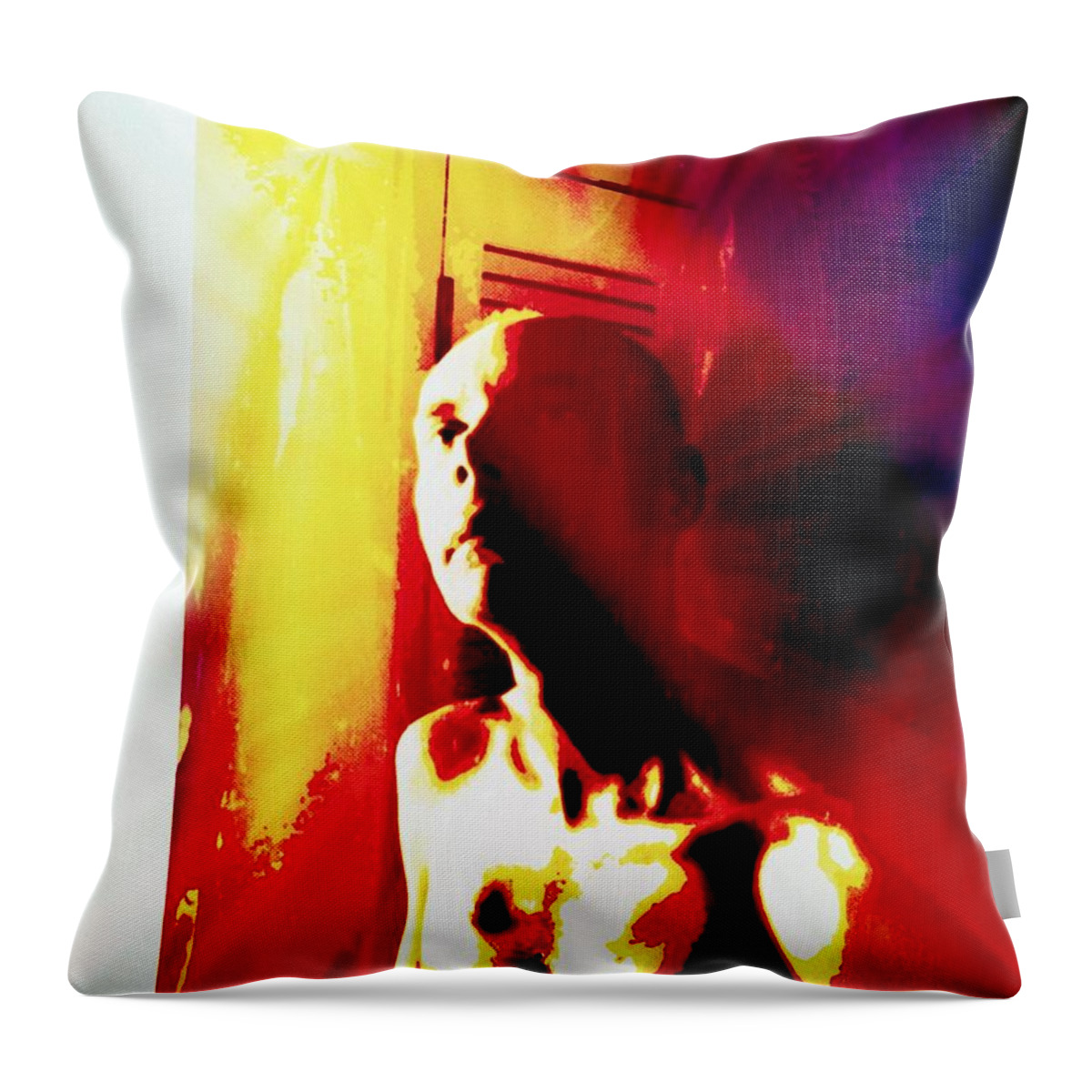 Isaac Montgomery Throw Pillow featuring the photograph Alive by Michael TMAD Finney