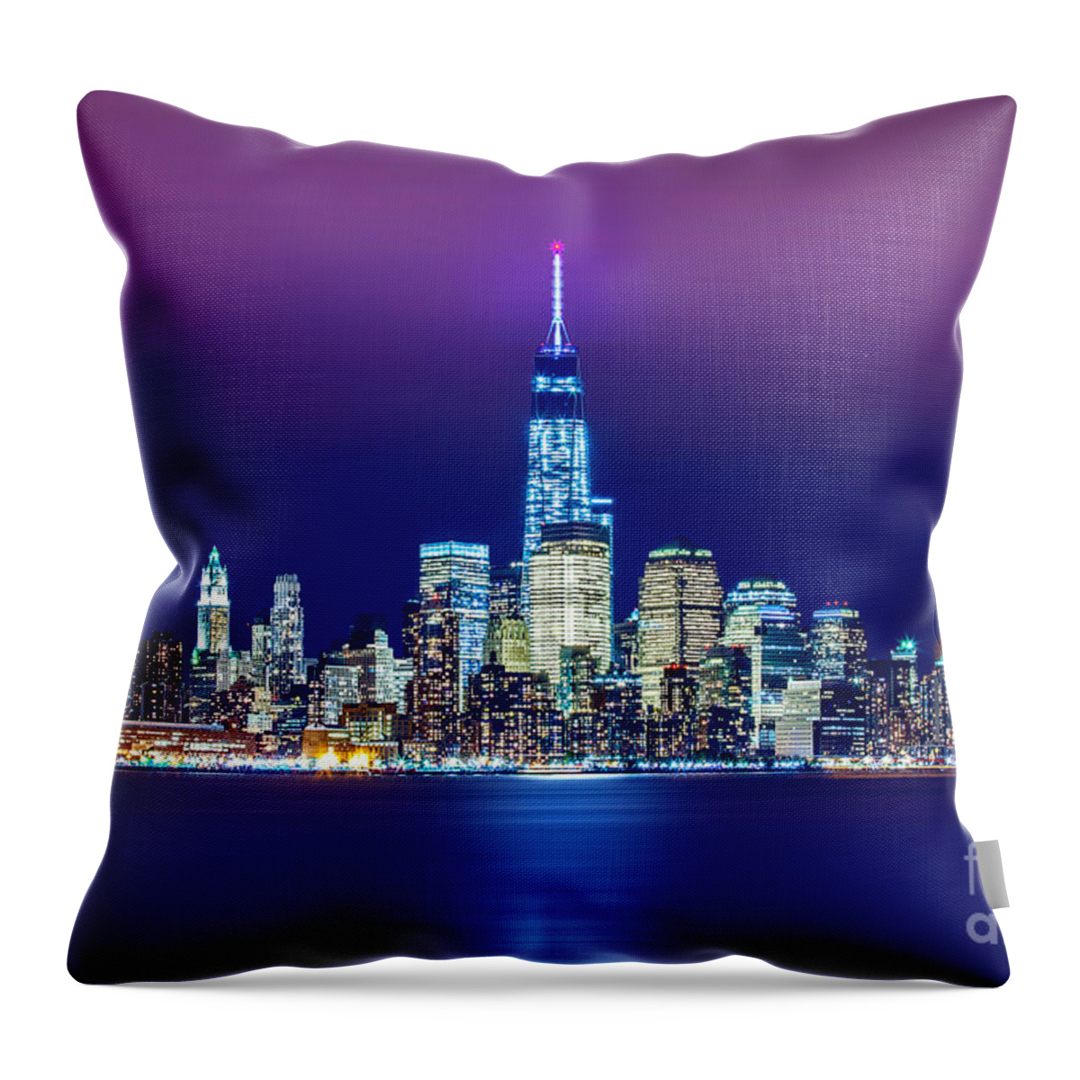 New Throw Pillow featuring the photograph All That Glitters by Az Jackson
