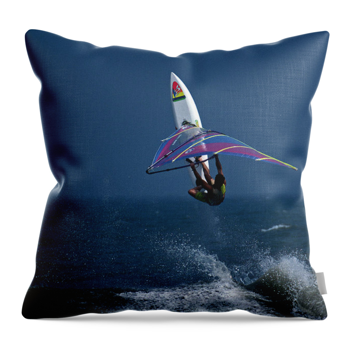 Surf Throw Pillow featuring the photograph Alt Delete by Skip Willits