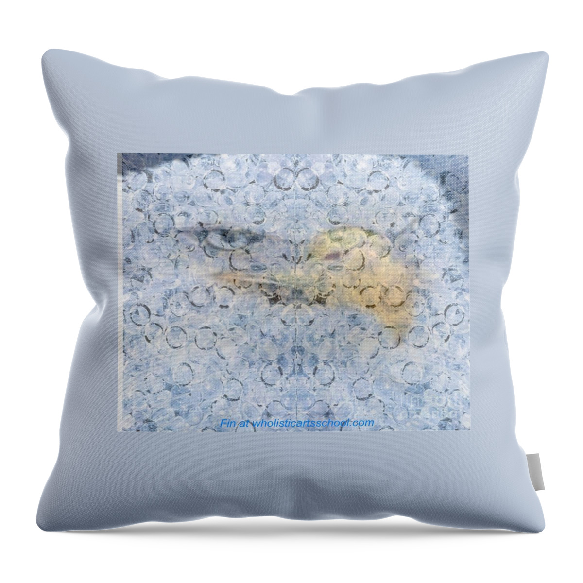 American Eagle Art Throw Pillow featuring the painting American Eagle Art by PainterArtist FIN