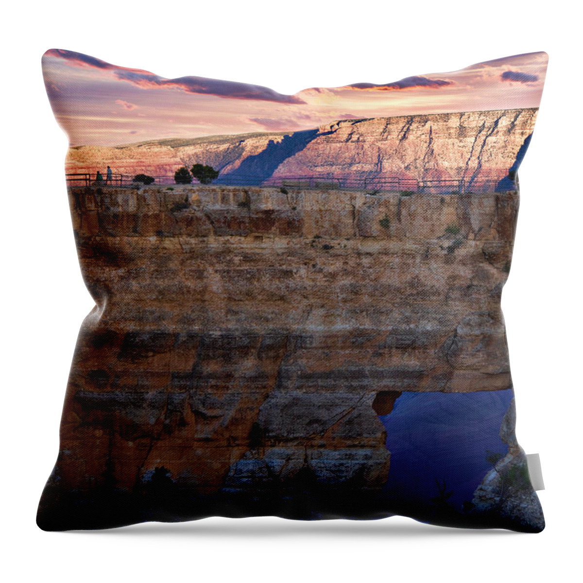 Az Throw Pillow featuring the photograph Angels Window by Lana Trussell