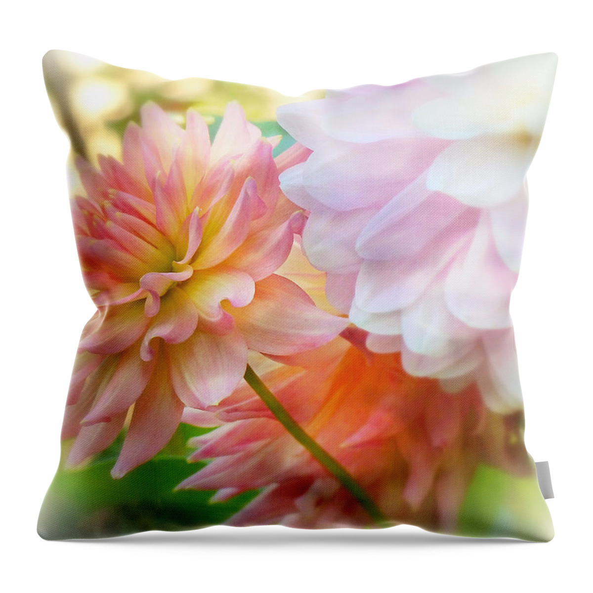Feminine Throw Pillow featuring the photograph Art Of The Feminine by Connie Handscomb