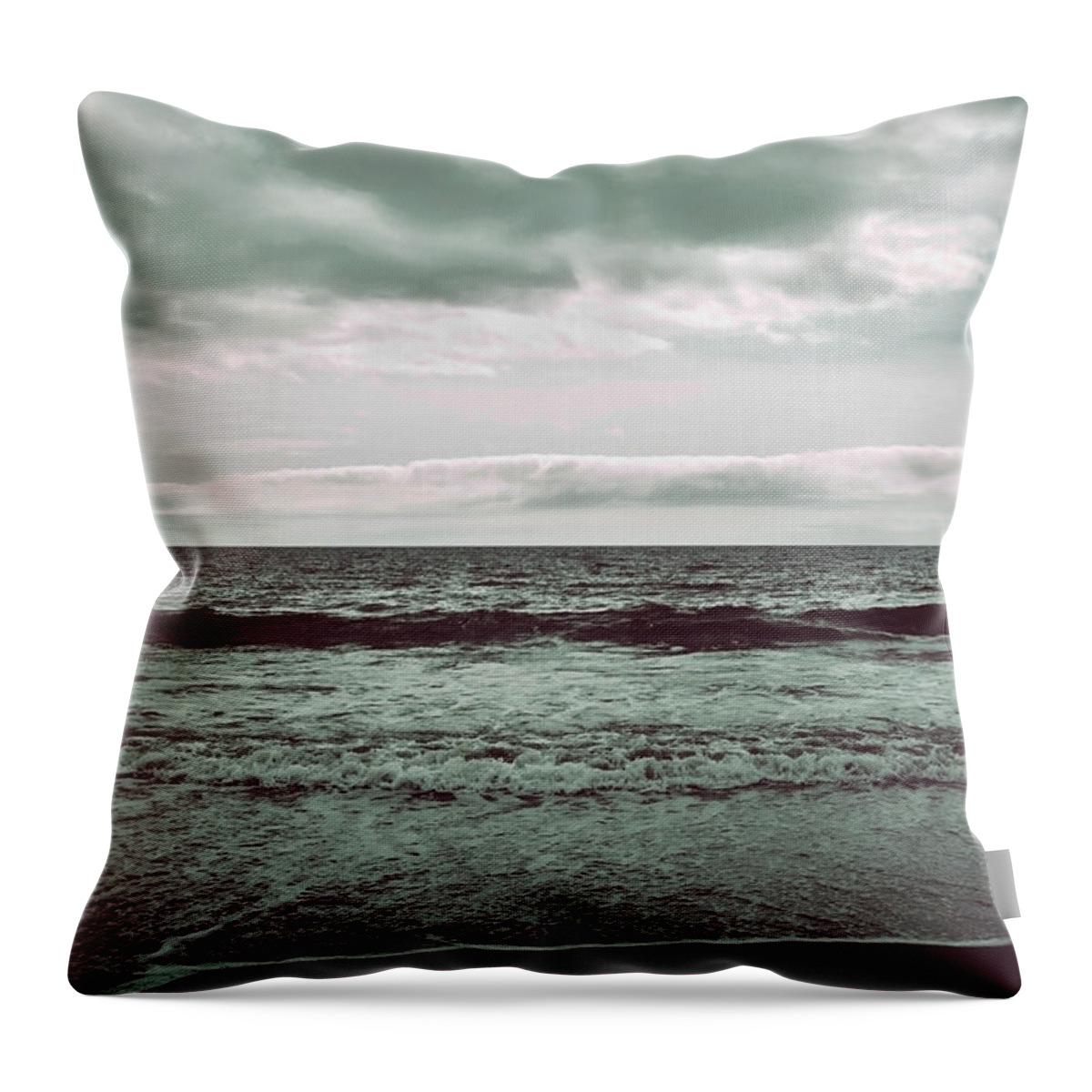 Aptos Throw Pillow featuring the photograph As My Heart is Being Crushed by Laurie Search
