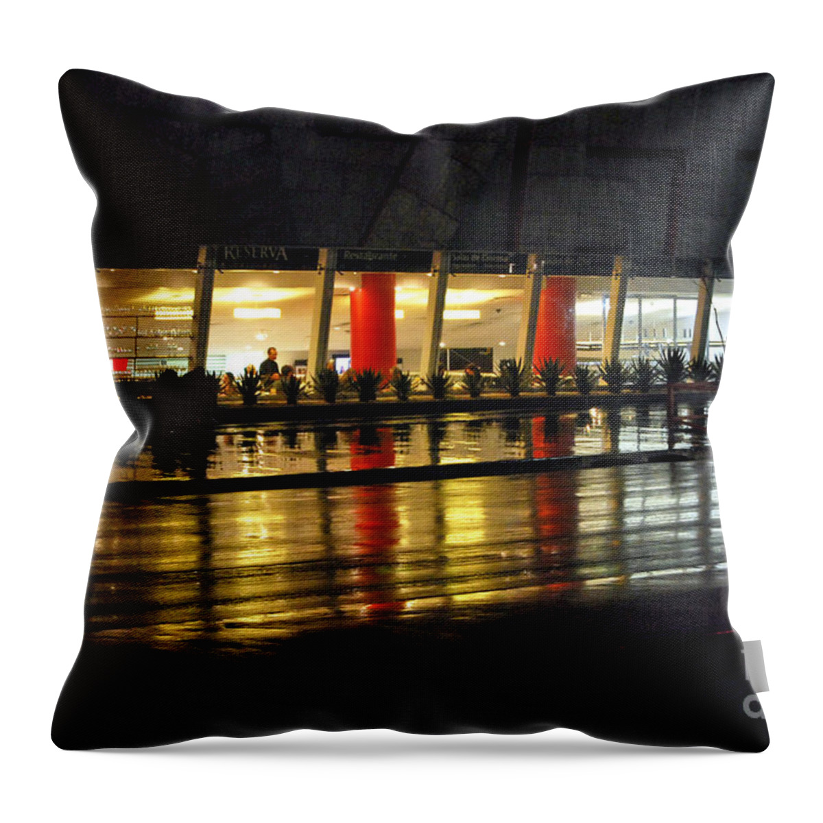 Reserva Cultural Throw Pillow featuring the photograph Avenida Paulista - Reserva Cultural by Carlos Alkmin