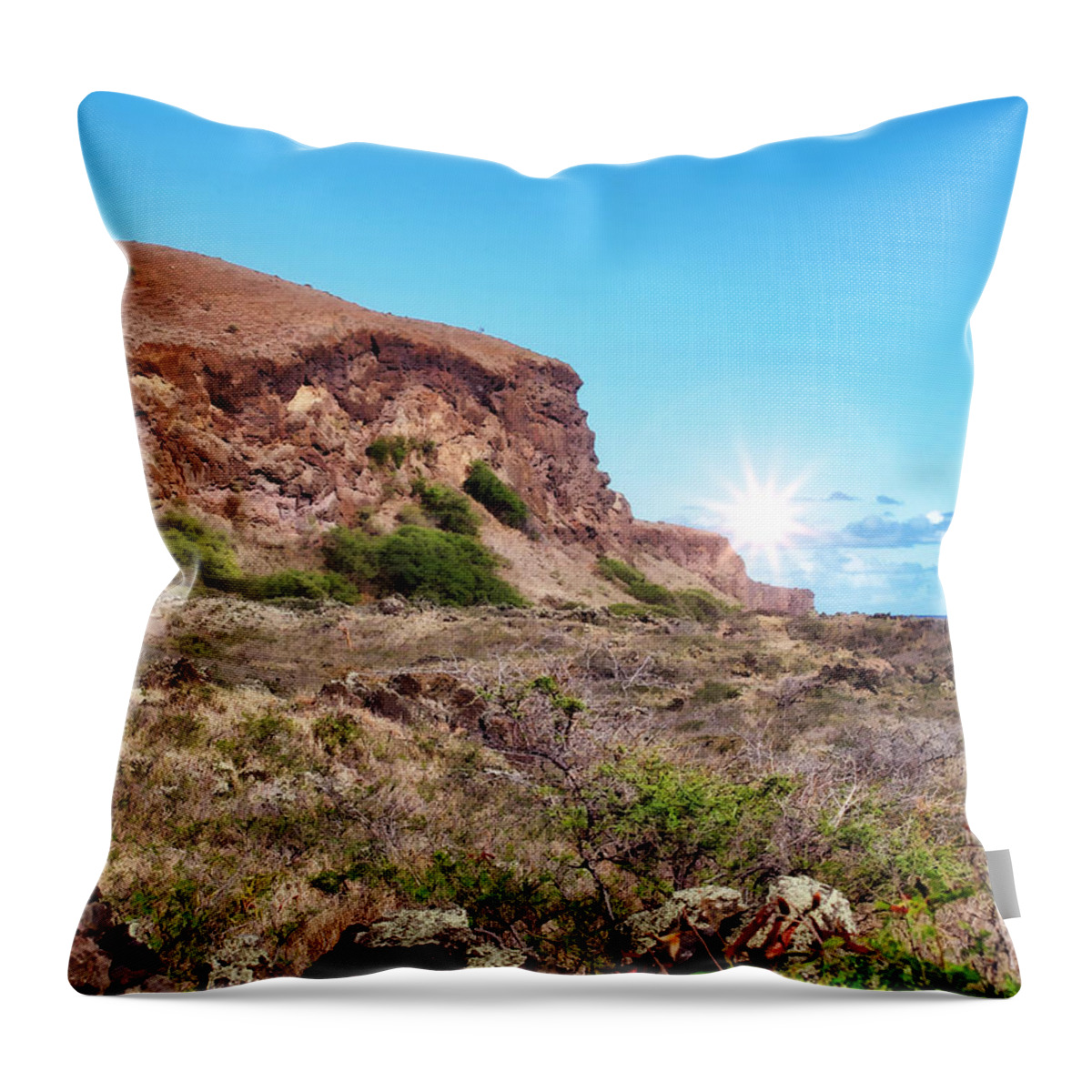Hawaii Throw Pillow featuring the photograph Back Road to Hana 81 by Dawn Eshelman