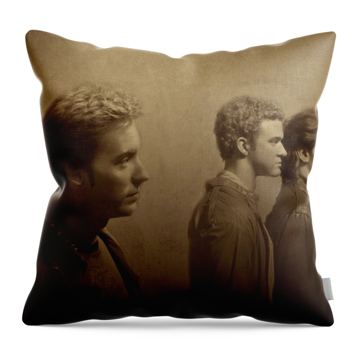 Nsync Throw Pillow featuring the photograph Back Stage with NSYNC S by David Dehner