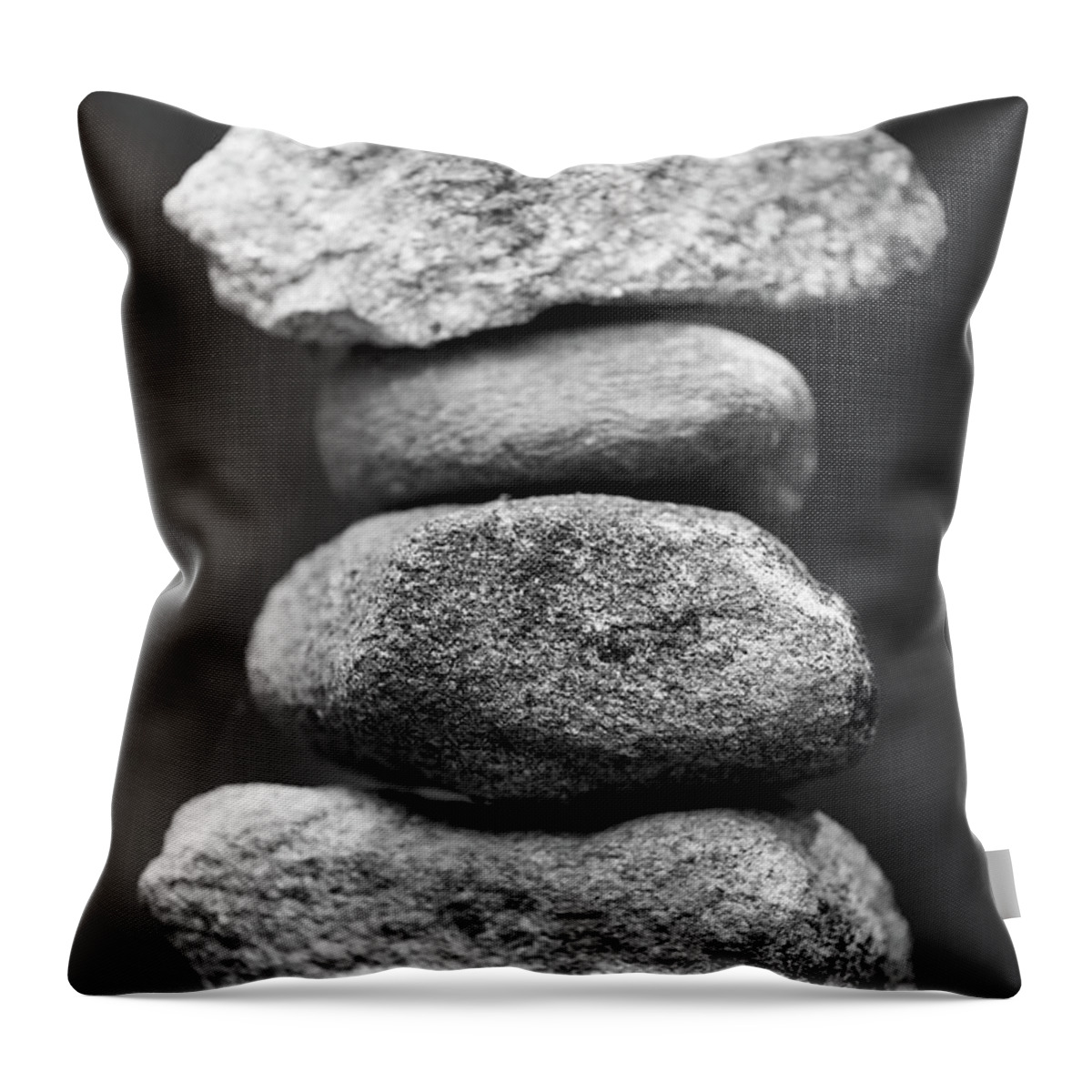 Outdoors Throw Pillow featuring the photograph Balanced Rocks, Close-up by Snap Decision