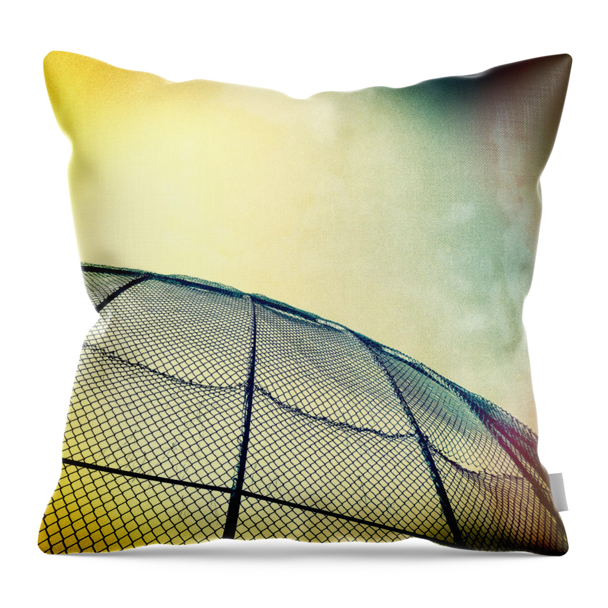 Cal Ripkin Throw Pillow featuring the photograph Baseball Field 8 by YoPedro
