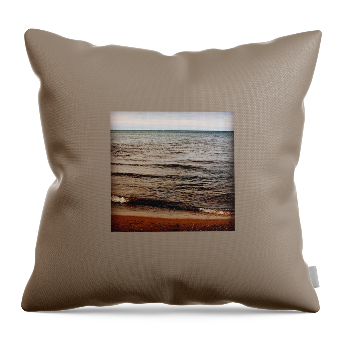 Beach Throw Pillow featuring the photograph Beach Bound by Justin Connor