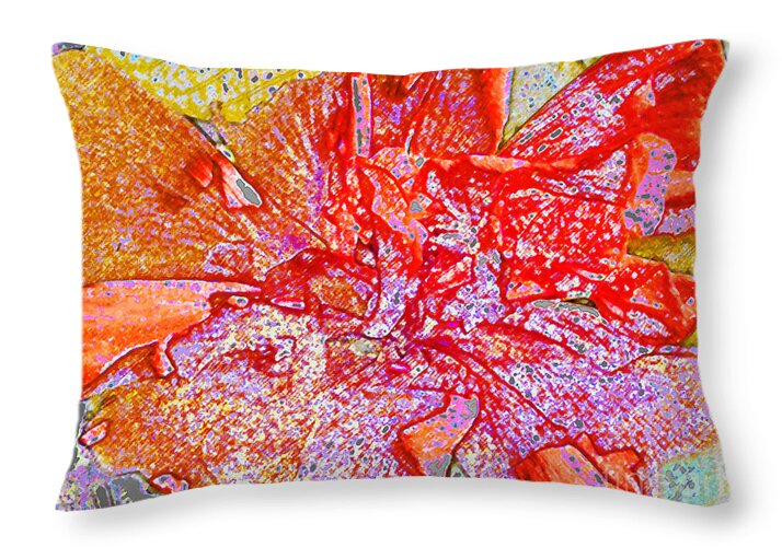 Lea Throw Pillow featuring the photograph Le'a by James Temple