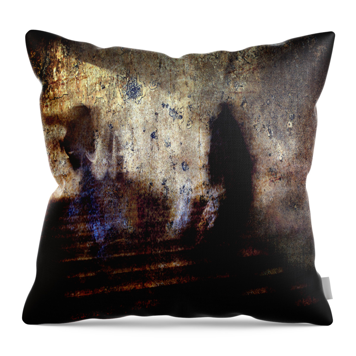 Abstract Throw Pillow featuring the photograph Beyond Two Souls by Stelios Kleanthous