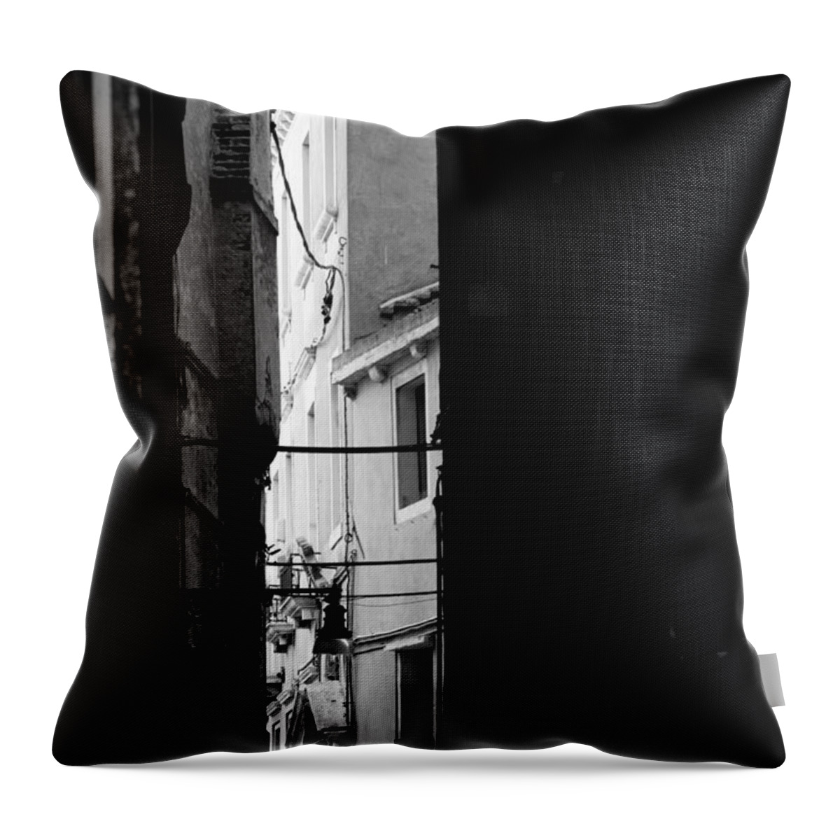 Venice Throw Pillow featuring the photograph Beyond - Venice by Lisa Parrish