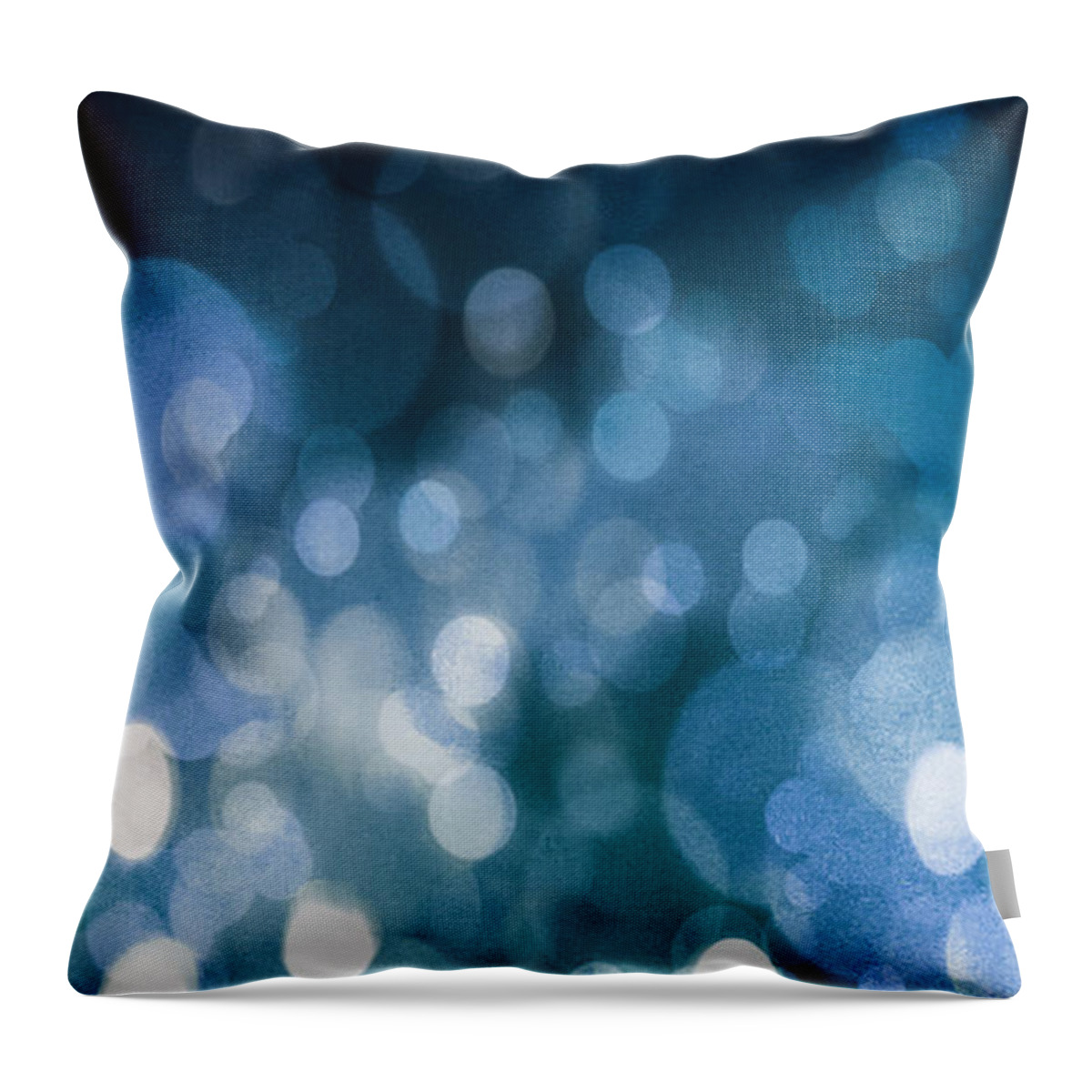 Ombre Throw Pillow featuring the photograph Blue by Carlee Ojeda