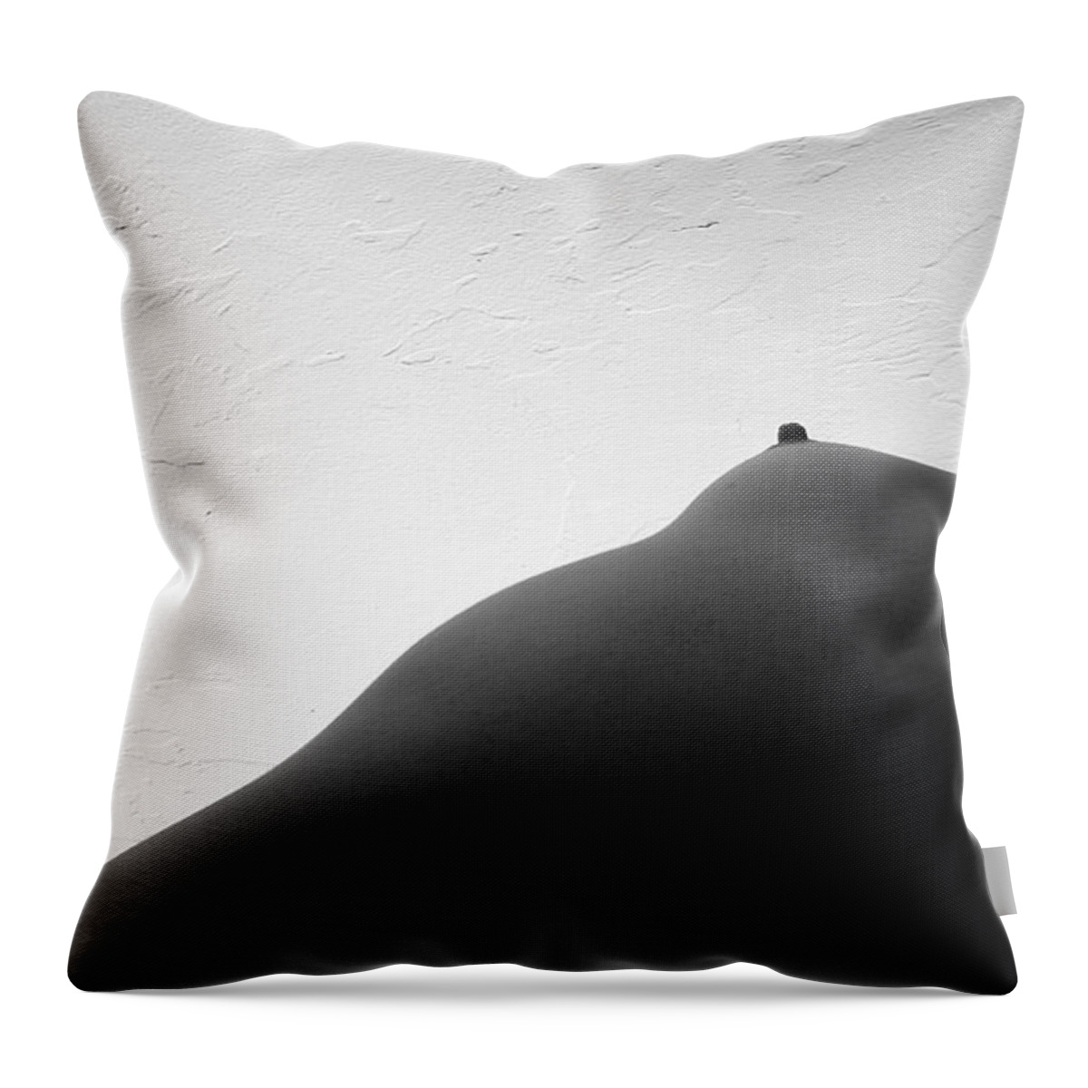 Black And White Throw Pillow featuring the photograph Bodyscape by Joe Kozlowski