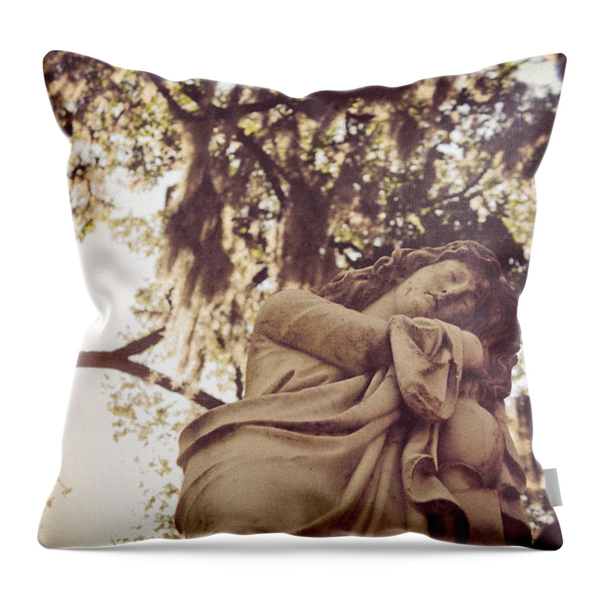 Bonaventure Throw Pillow featuring the photograph Bonaventure by Jessica Brawley