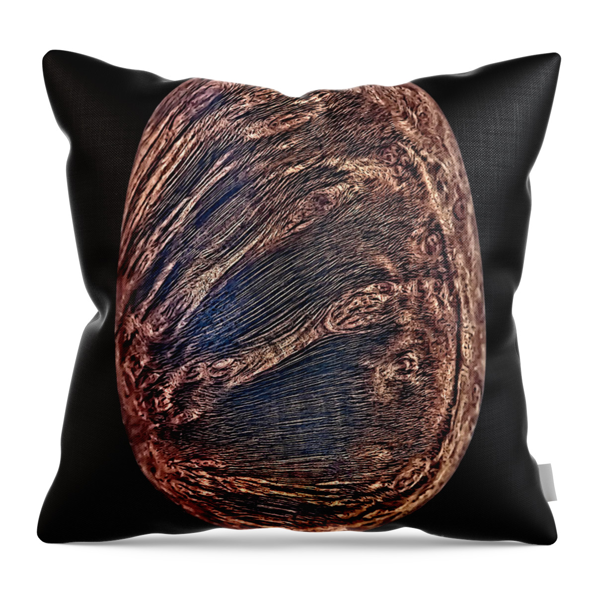 Briar Throw Pillow featuring the photograph Briar Wood Pipe by Walt Foegelle