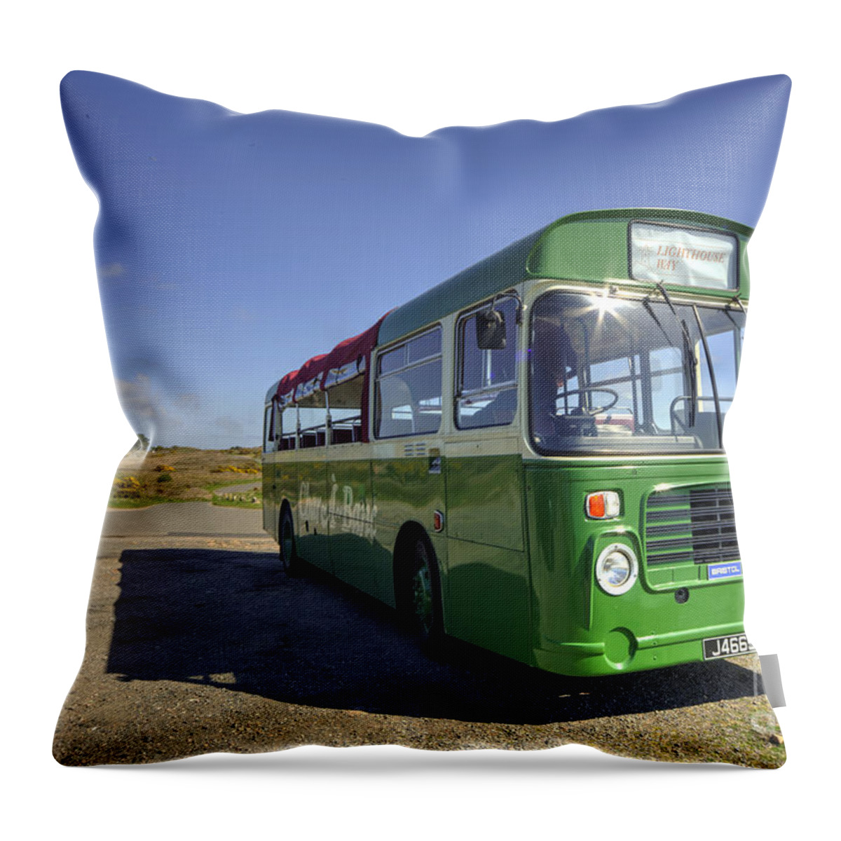 Bristol Throw Pillow featuring the photograph Bristol LH by Rob Hawkins