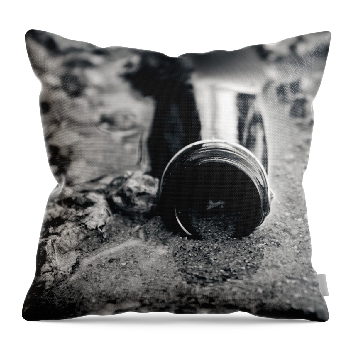 Broken Throw Pillow featuring the photograph Broken Promises by Jessica Brawley